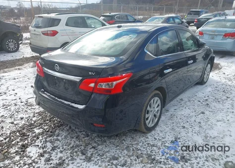 2018 Nissan Sentra Sv z USA, uszkodzony, nr VIN 3N1AB7APXJY222929